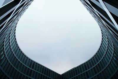 Low angle view of modern building