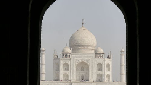 View of cathedral against clear sky
