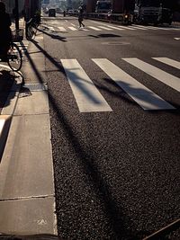 Traffic on road