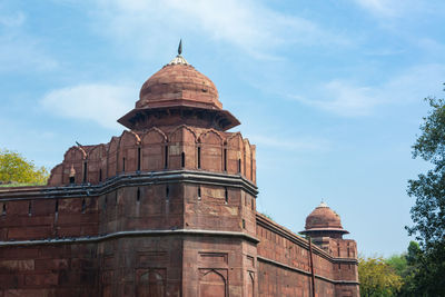 Lal qila - red fort in delhi, india. unesco world heritage site