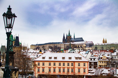 Winter in prague