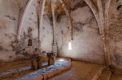 Interior of historic building