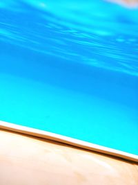 High angle view of swimming pool