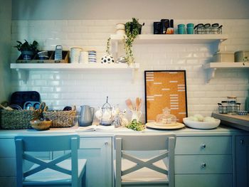 Interior of kitchen