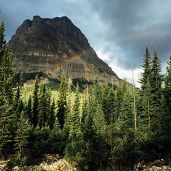 Scenic view of mountains