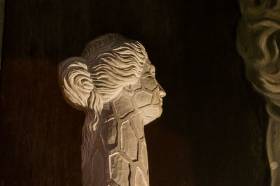 Low angle view of statue