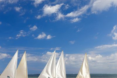 Panoramic view of sea against sky