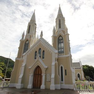 Low angle view of a church