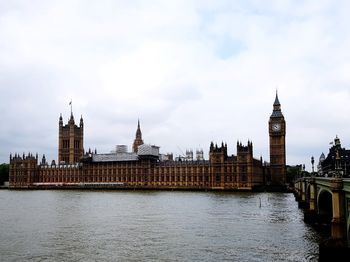 View of buildings at waterfront