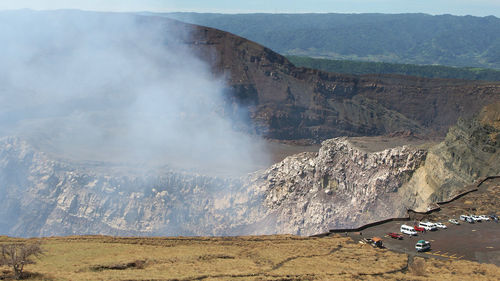 Volcano masaya national park, nicaragua, central amerika