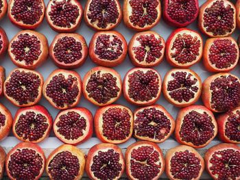 Full frame shot of fruits