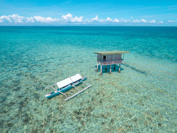 Scenic view of beach