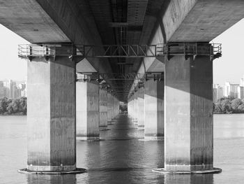 Interior of bridge