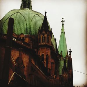 View of cathedral against clear sky