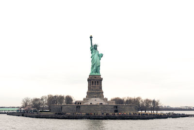 Statue of liberty against sky