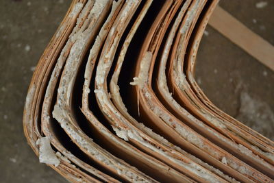 Close-up of old pipe