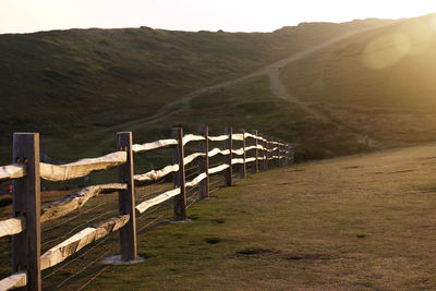 Scenic view of mountains