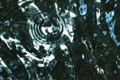 Full frame shot of rippled water