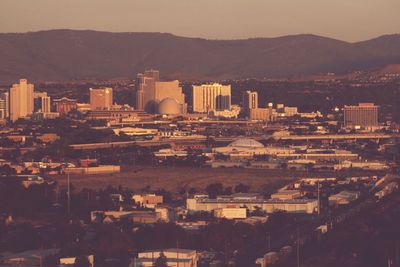 Aerial view of cityscape