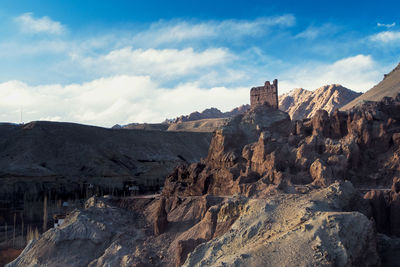 Panoramic view of landscape against sky