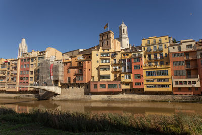 Buildings in city, , girona spain