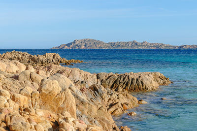 Panoramic view of sea against sky