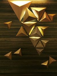 Full frame shot of umbrellas on paper