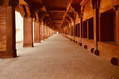 Corridor of building