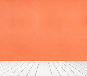 Full frame shot of orange wall