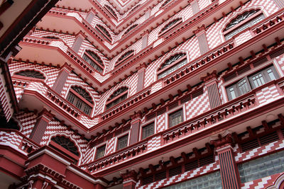 Low angle view of historic building