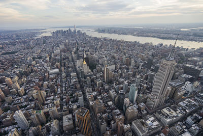 Aerial view of cityscape
