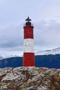 Lighthouse against sky