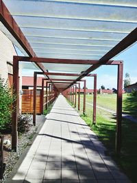 View of built structure against sky