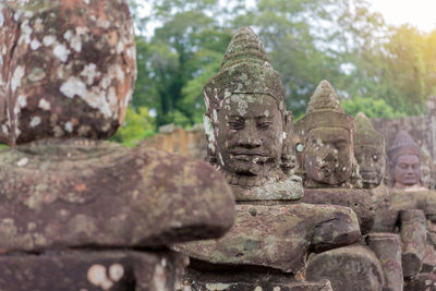 Statue of buddha in temple