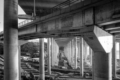 Low angle view of bridge