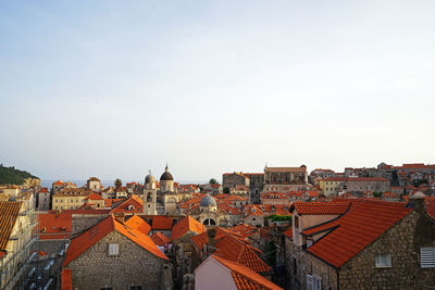 Exterior architecture and decoration at dubrovnik, croatia