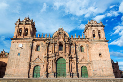 Cathedral basilica of our lady of the assumption against sky