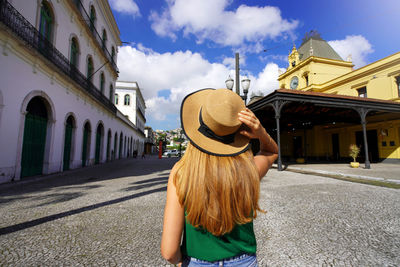 Tourism in santos, brazil