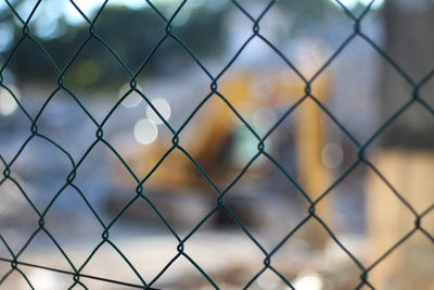 Full frame shot of chainlink fence