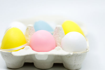 Close-up of multi colored candies