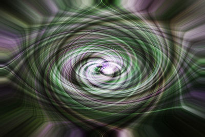 Digital composite image of spiral