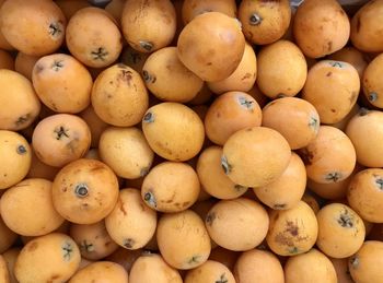 Full frame shot of fruits for sale at market stall