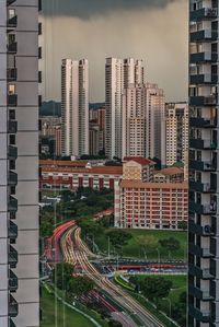 Cityscape against sky