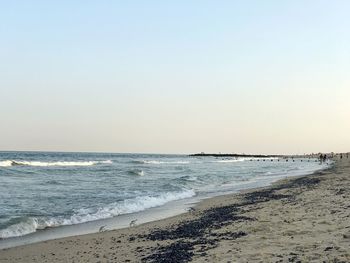 Scenic view of beach