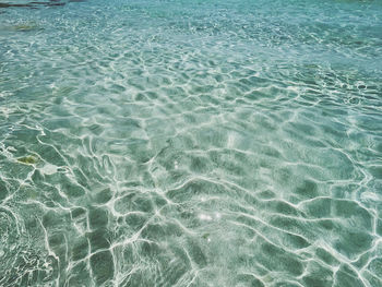 Full frame shot of swimming pool in sea