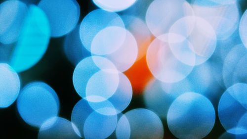 Full frame shot of multi colored defocused