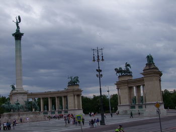 View of historical building