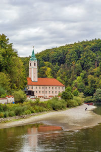 Weltenburg abbey is a benedictine monastery in weltenburg near kelheim on danube in bavaria, germany