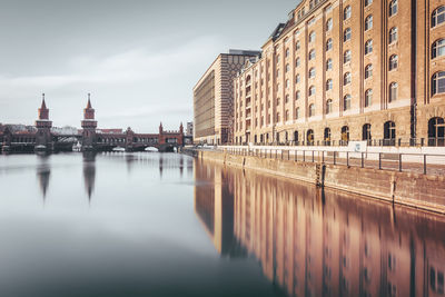 View of buildings at waterfront