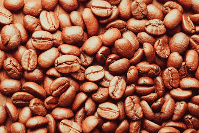 Full frame shot of coffee beans